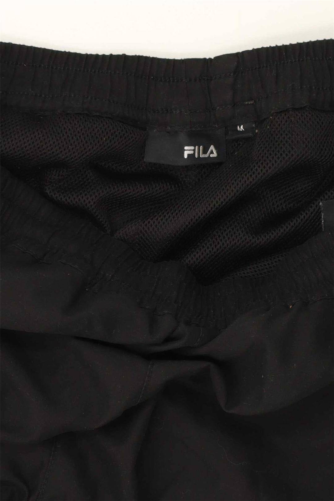 FILA Mens Graphic Tracksuit Trousers Medium  Black