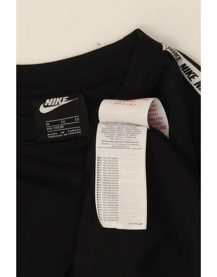Nike Boys Graphic Sweatshirt Jumper 13-14 år XL Sort Polyester
