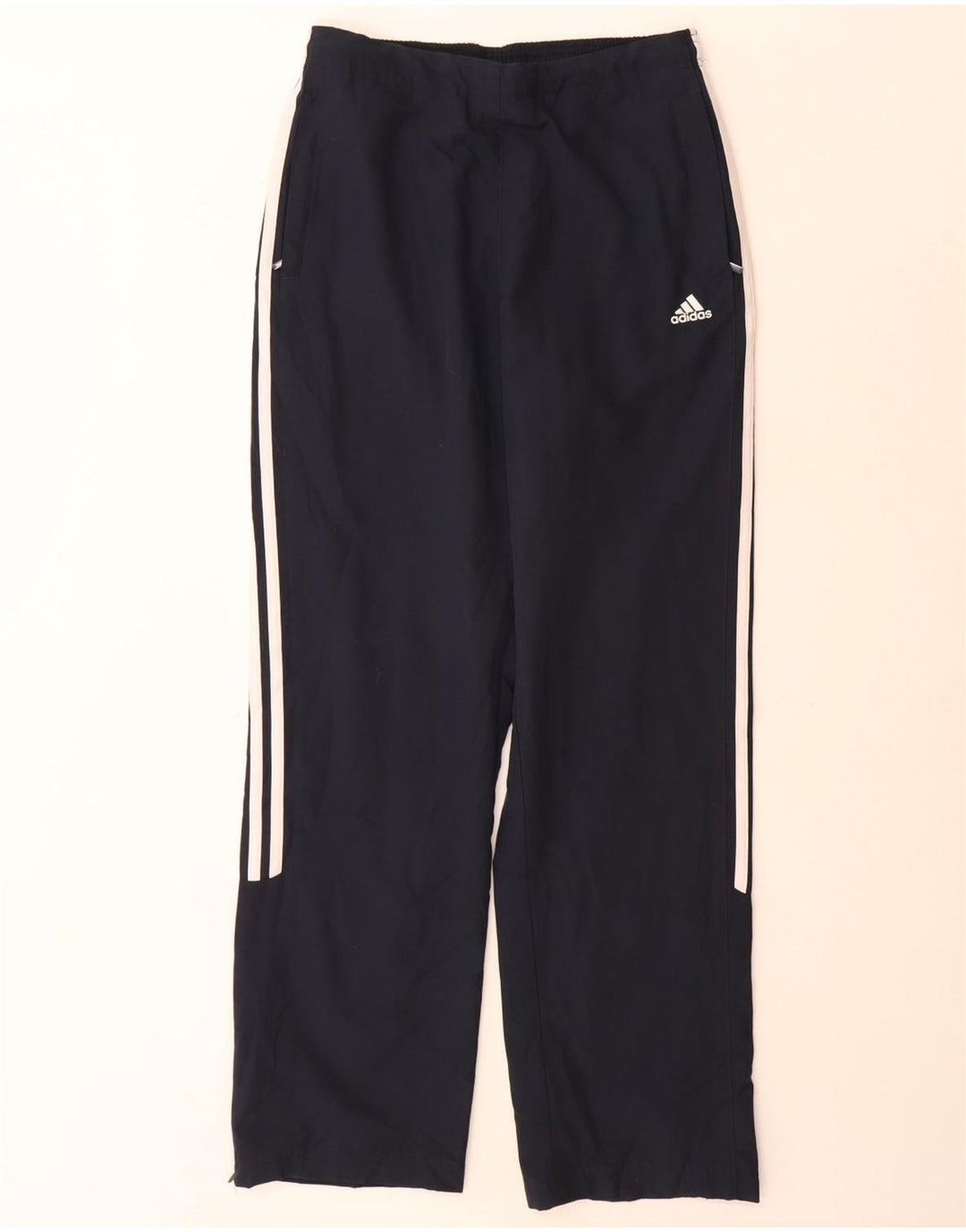 Adidas Træningsdragtsbukser til kvinder UK 12 Medium Navy Blue Polyester