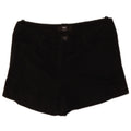 Mossimo Womens Casual Shorts US 8 Medium W32 Sort Bomuld