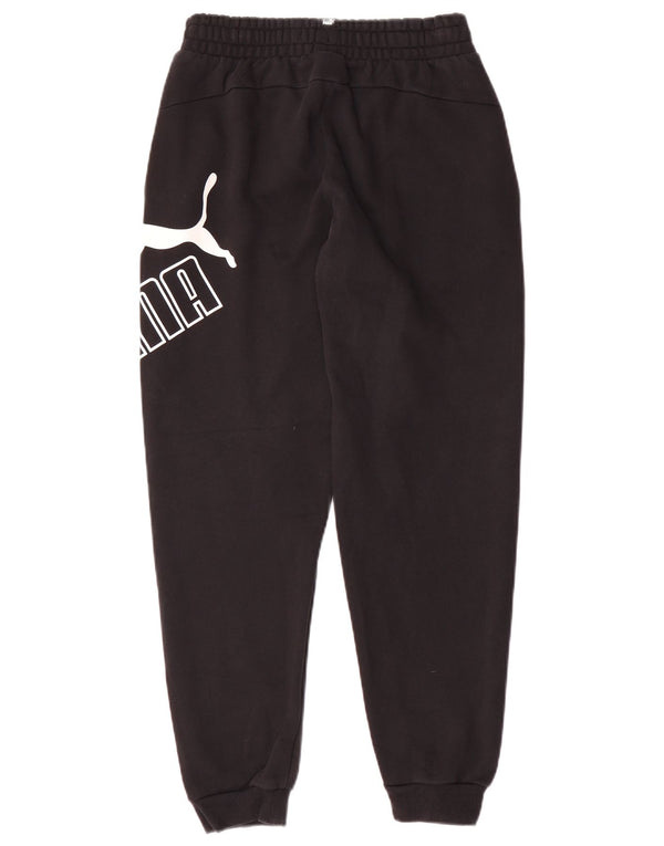 PUMA Drenge Grafisk træningsdragt Bukser Joggers 13-14 år Sort Bomuld