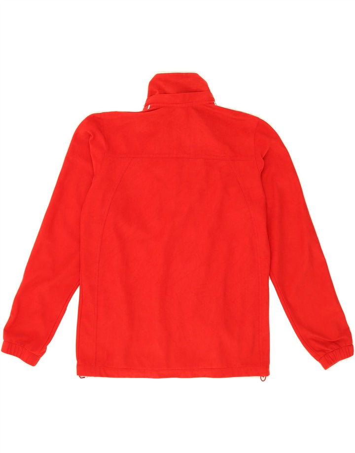 BRUGI Womens Tracksuit Top Jacket IT 42 Medium Red Polyester Vintage Brugi and Second-Hand Brugi from Messina Hembry 