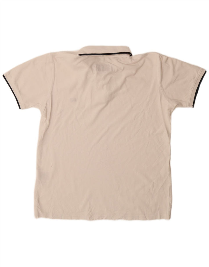 Carrera Herre Regular Fit Polo Shirt Medium White Bomuld