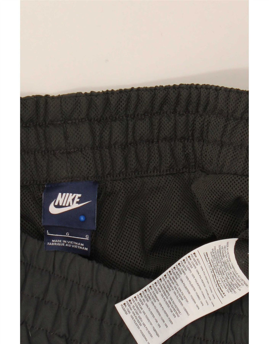 Nike sportsshorts til mænd, store grå polyester