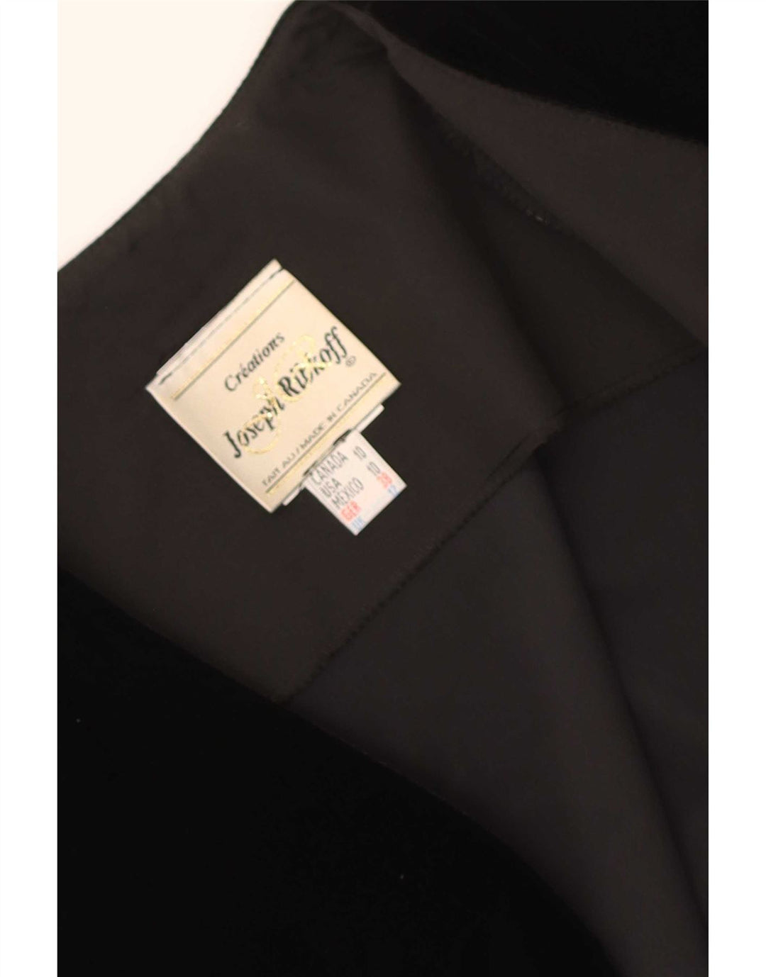 Joseph Ribkoff Womens Velvet Bolero Jacket UK 12 Medium Black