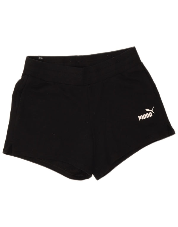 Puma Sportsshorts til kvinder UK 12 Medium Sort Polyester