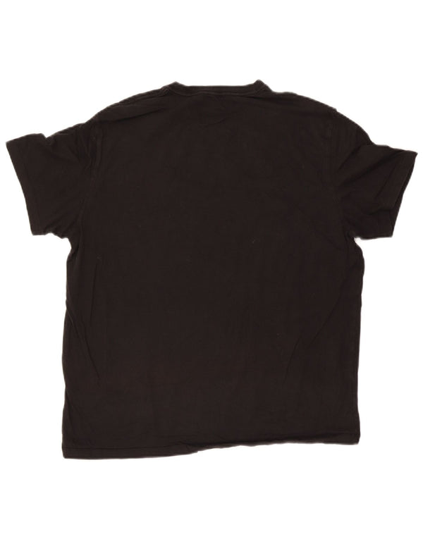 Calvin Klein Jeans Herre Grafisk T-Shirt Top Stor Sort