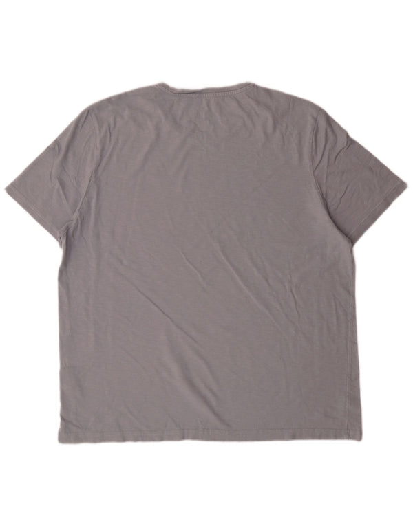 Fat Face Dame Grafisk T-Shirt Top 3XL Grå Bomuld Motorcykel