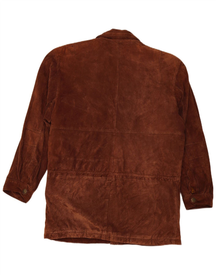 Vintage herre ruskindsjakke UK 42 XL Brun