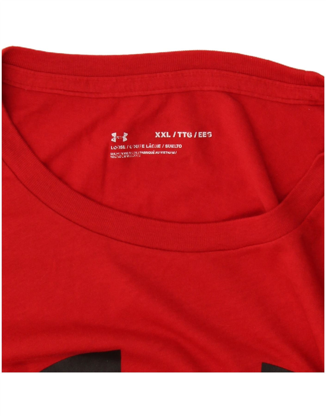 Under Armour Herre Grafisk T-Shirt Top 2XL Rød