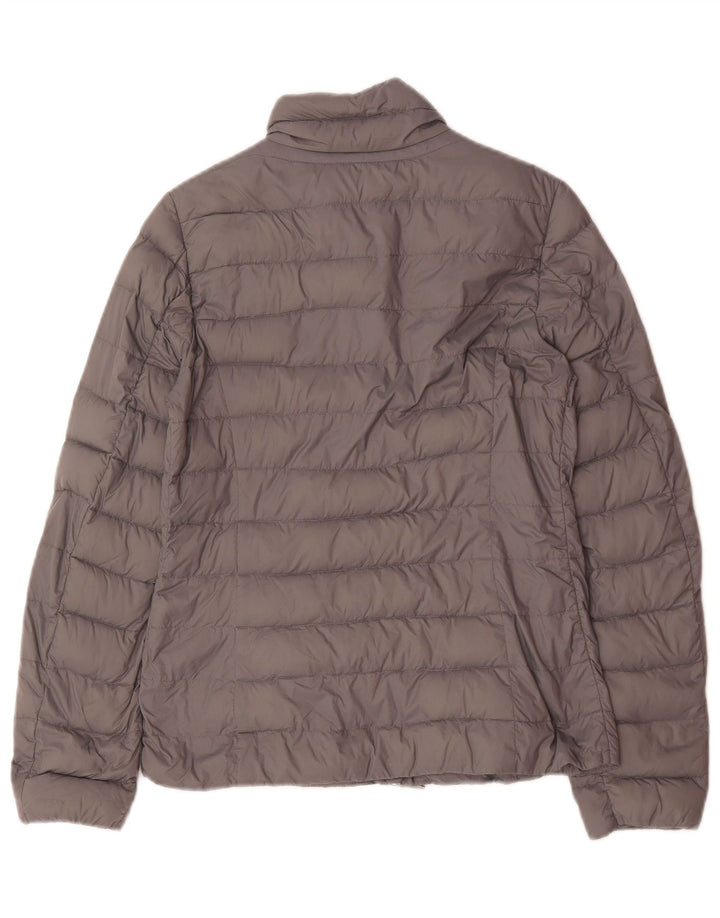 Geox oversize polstret jakke til kvinder UK 4 XS grå polyester