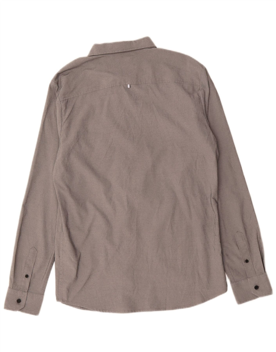 Oakley Herre Slim Fit skjorte mellemgrå polyester