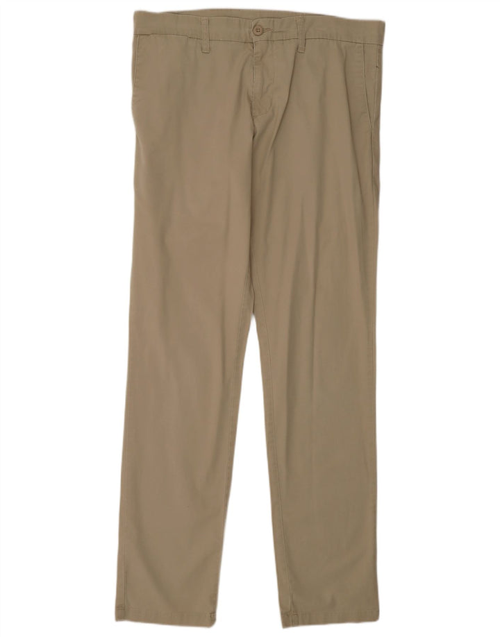 CARHARTT Herre Slim Chino Bukser W33 L34 Beige Bomuld
