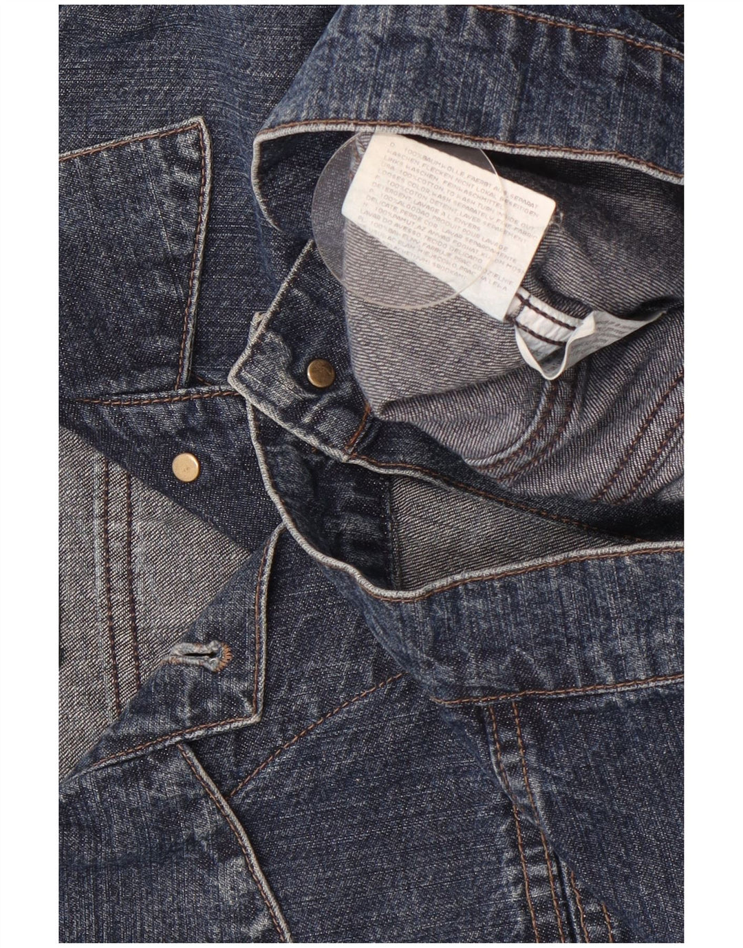 Joop Dame Crop Denim Jakke IT 40 Lille Blå Bomuld