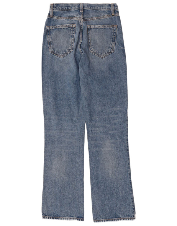 Zara Dame Bootcut Jeans EU 34 2XS W24 L30 Blå