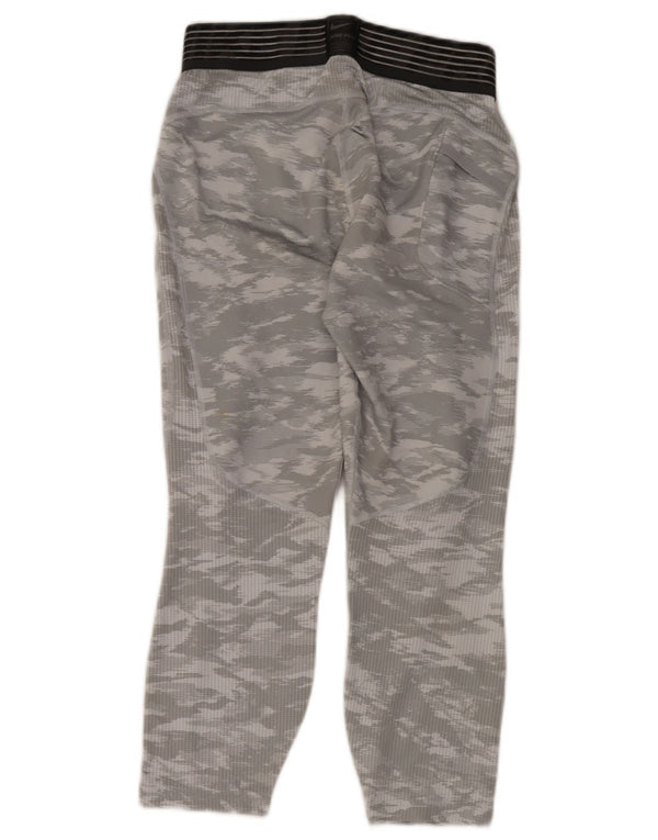 Nike Herre Dri Fit Leggings Medium Grey Camouflage Polyester