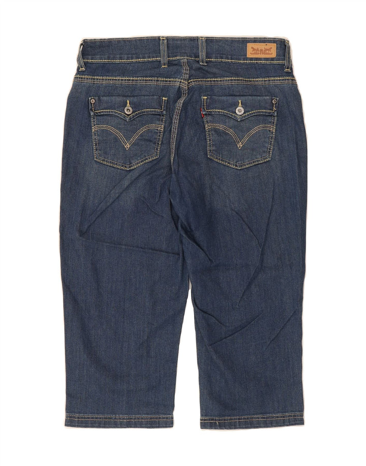 LEVI'S Womens Capri Jeans US 12 Large W31  Blue Cotton Vintage Levi's and Second-Hand Levi's from Messina Hembry 