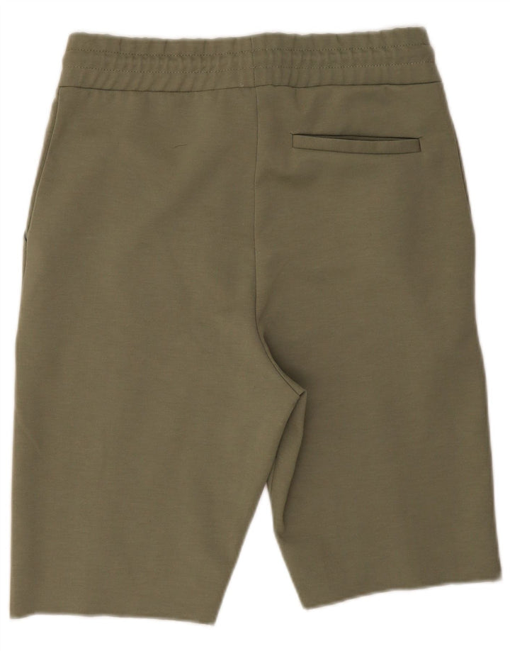 Zara Herre Sportshorts Medium Grøn Polyester