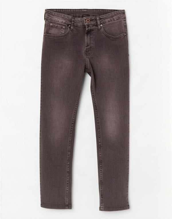 Zara Herre Skinny Jeans EU 42 Large W32 L27 Grå Bomuld
