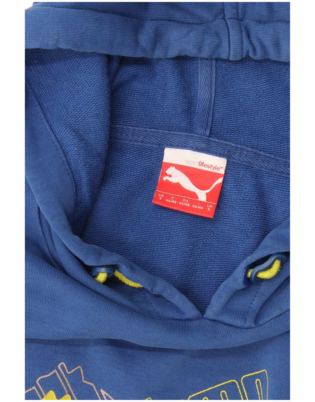 PUMA Grafisk hættetrøje til mænd, lille blå