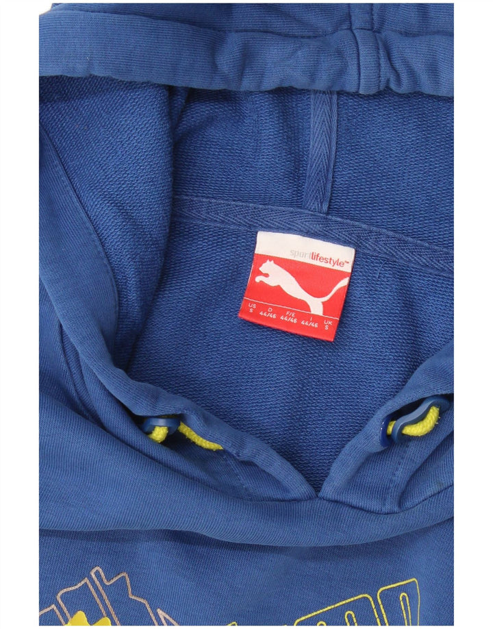 PUMA Grafisk hættetrøje til mænd, lille blå