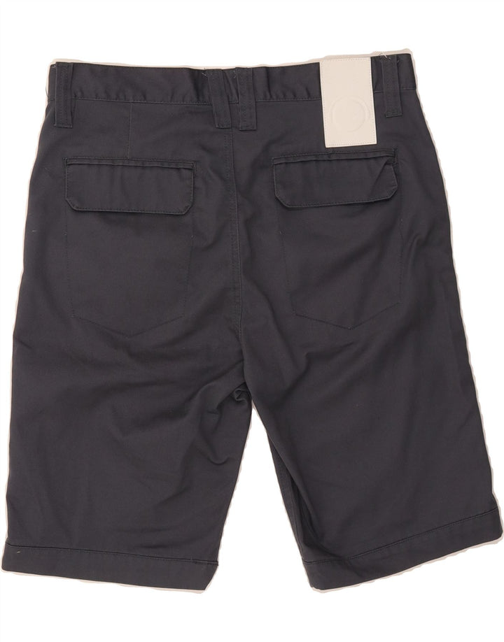 VINTAGE Mens Chino Shorts Large W34  Grey Polyester Vintage Vintage and Second-Hand Vintage from Messina Hembry 