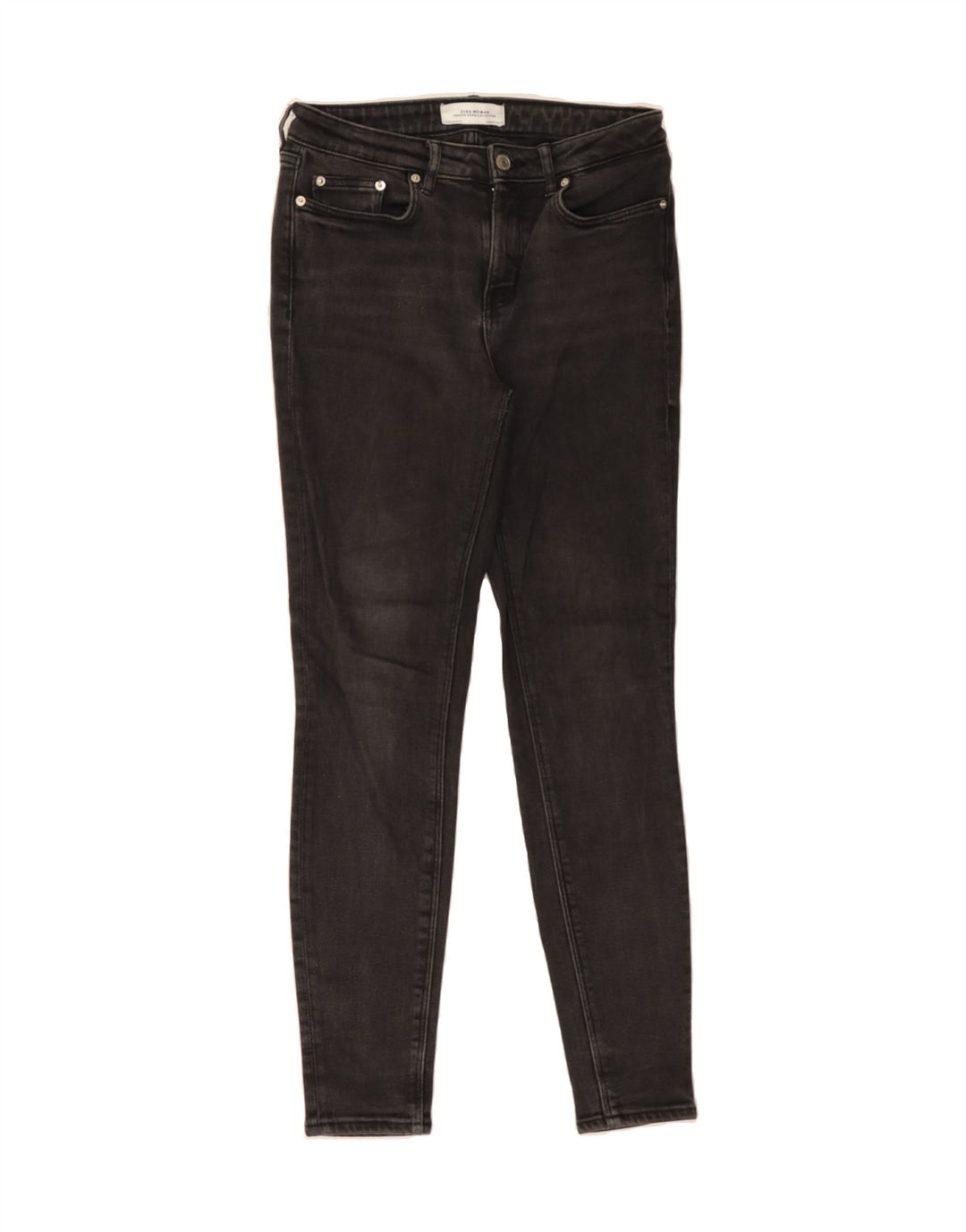 ZARA Womens Skinny Jeans EU 38 Medium W30 L29 Black Cotton Vintage Zara and Second-Hand Zara from Messina Hembry 