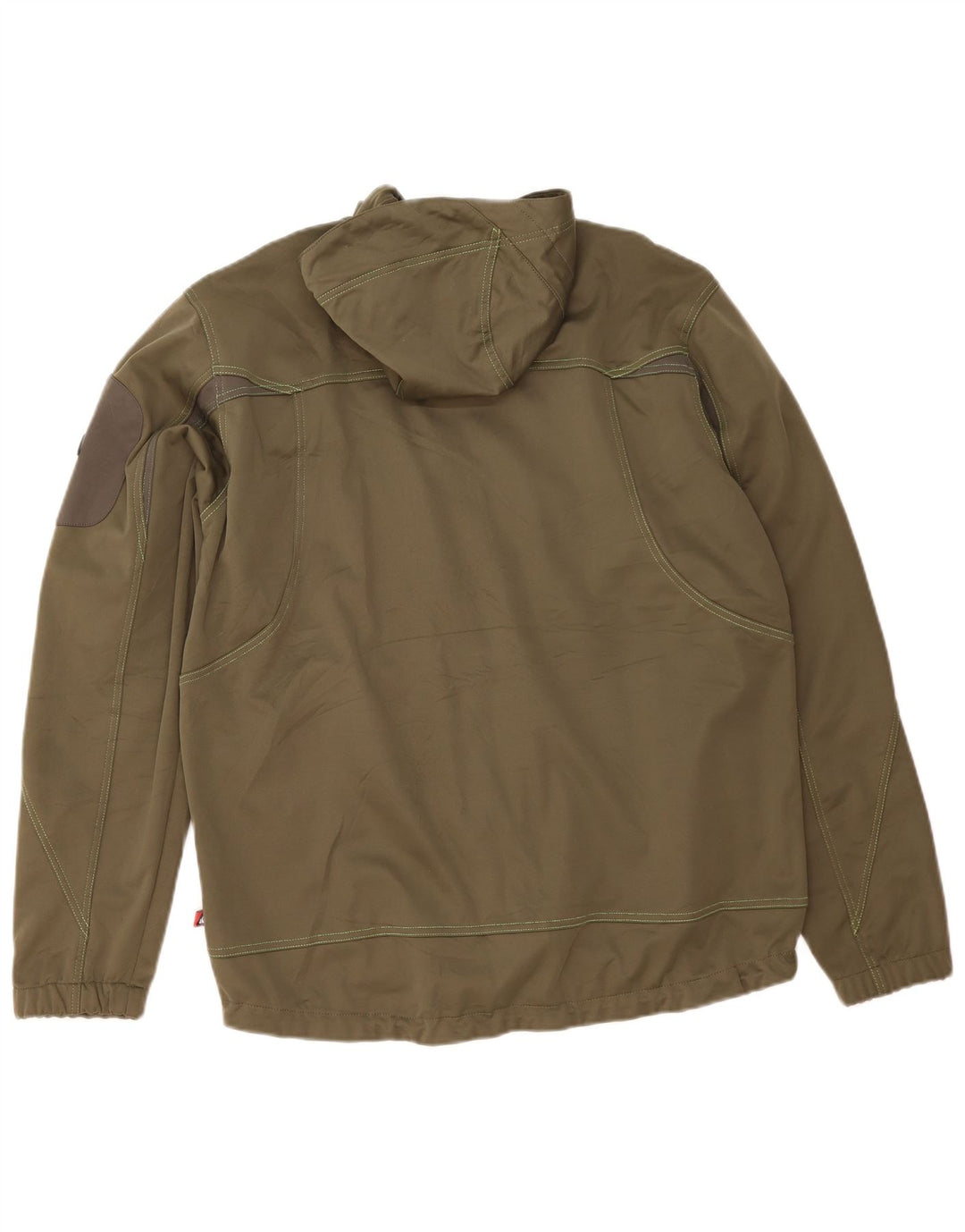 OCK Træningsdragt med hætte til mænd Topjakke XL Khaki Polyester