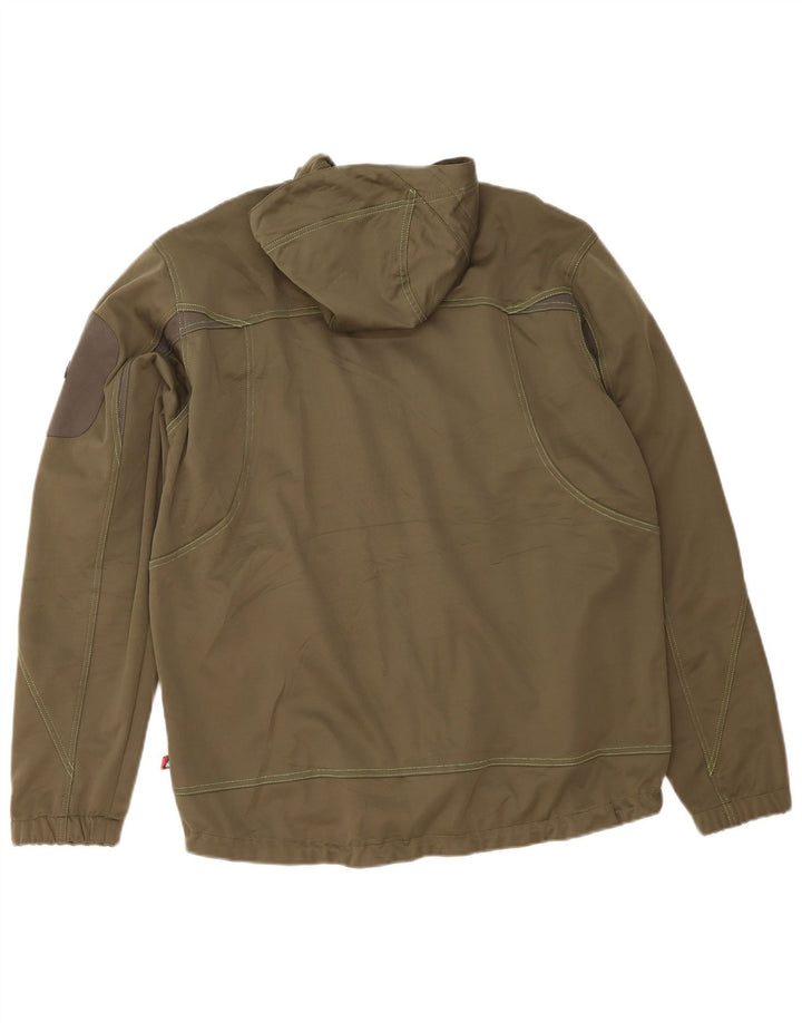 OCK Træningsdragt med hætte til mænd Topjakke XL Khaki Polyester