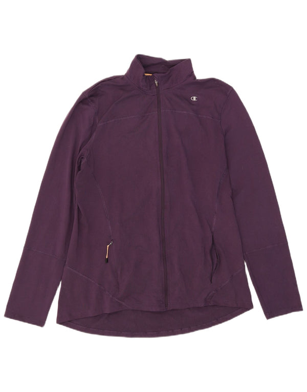 Champion Womens træningsdragt Topjakke UK 18 XL Lilla
