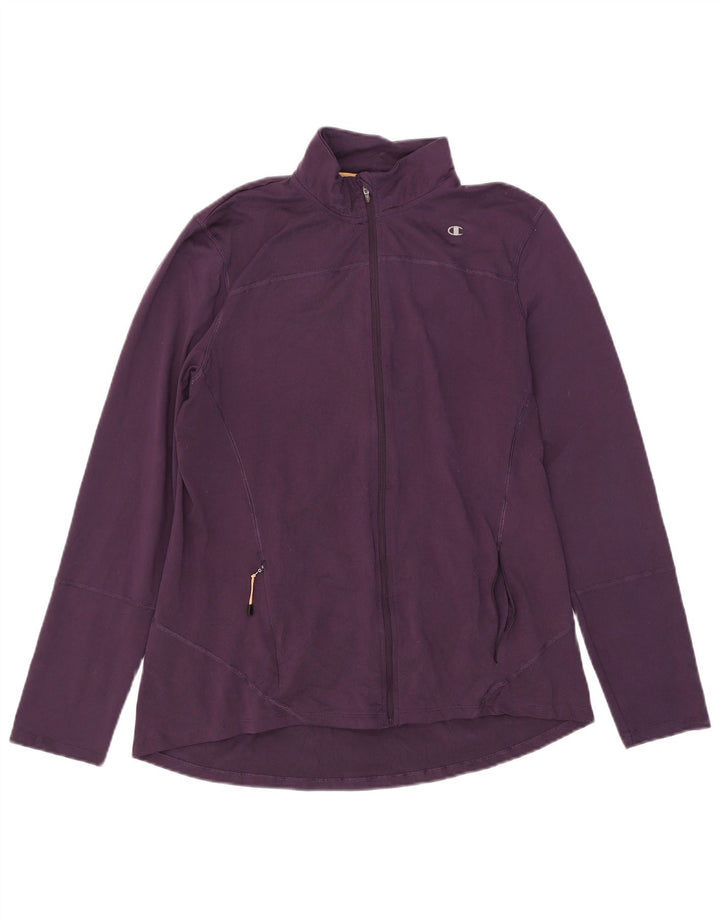 Champion Womens træningsdragt Topjakke UK 18 XL Lilla