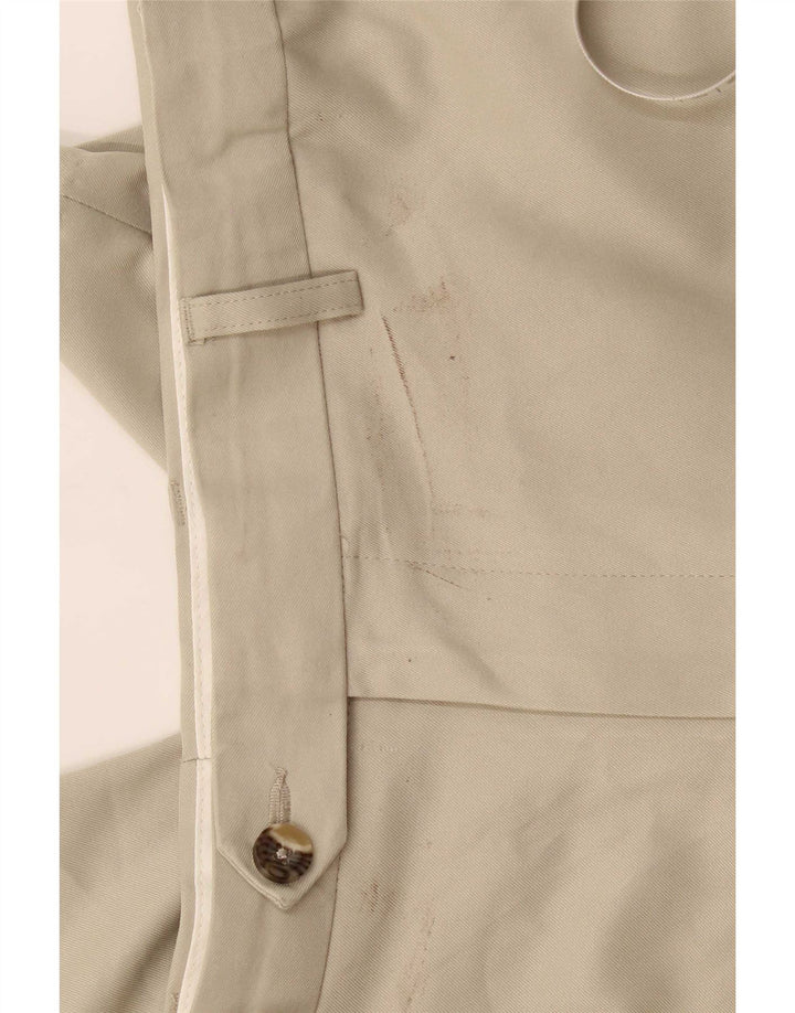Marks & Spencer Herre Regular Fit Suit Bukser W36 L29 Beige Polyester