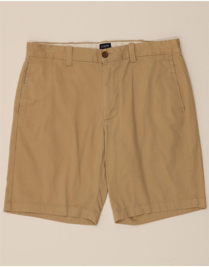 J. CREW Mens Chino Shorts W33 Medium Beige Cotton Vintage J. Crew and Second-Hand J. Crew from Messina Hembry 
