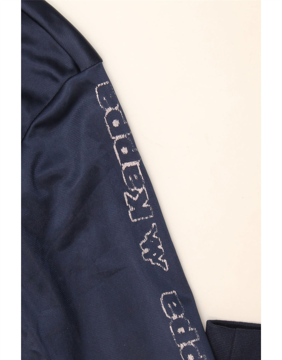 Kappa Herre grafisk træningsdragt Topjakke Medium Navyblå Polyester