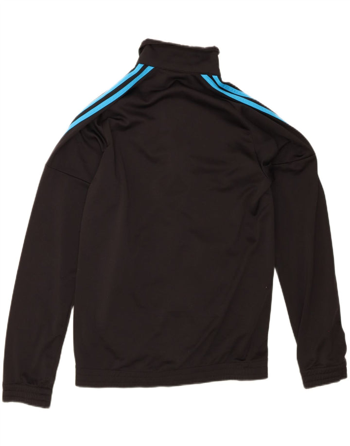 ADIDAS Mens Tracksuit Top Jacket UK 36/38 Small Black Polyester Vintage Adidas and Second-Hand Adidas from Messina Hembry 