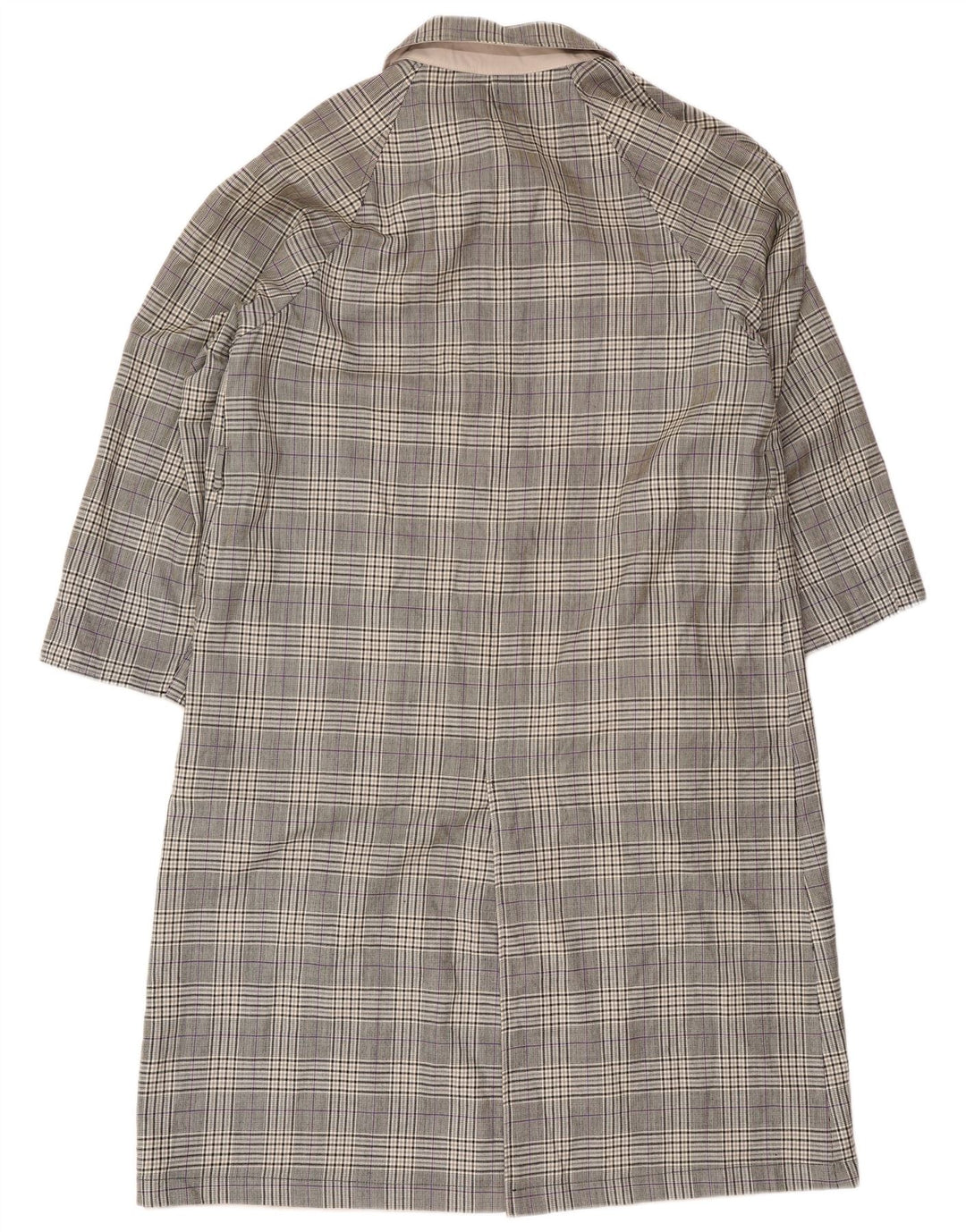 Vintage vendbar overfrakke til kvinder UK 12 Medium Beige