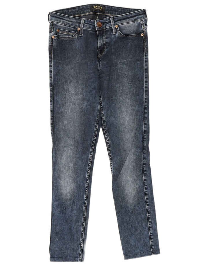 LEE Dame Skinny Jeans W27 L25 Blå Bomuld