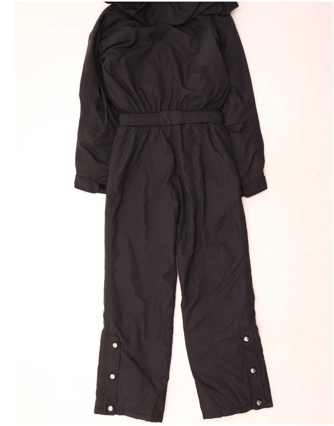 Fila Dame Italia Hætte Ski Jumpsuit IT 42 Medium Sort Nylon
