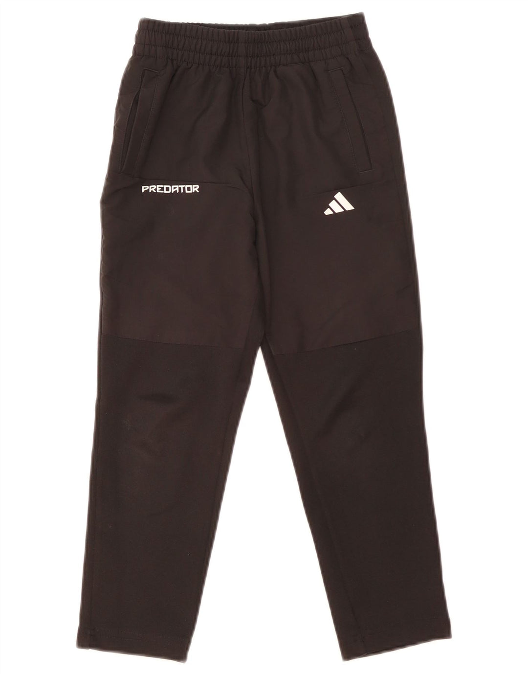Adidas Drenge Træningsdragt Bukser 7-8 år Sort Polyester