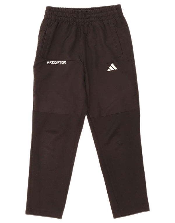 Adidas Drenge Træningsdragt Bukser 7-8 år Sort Polyester