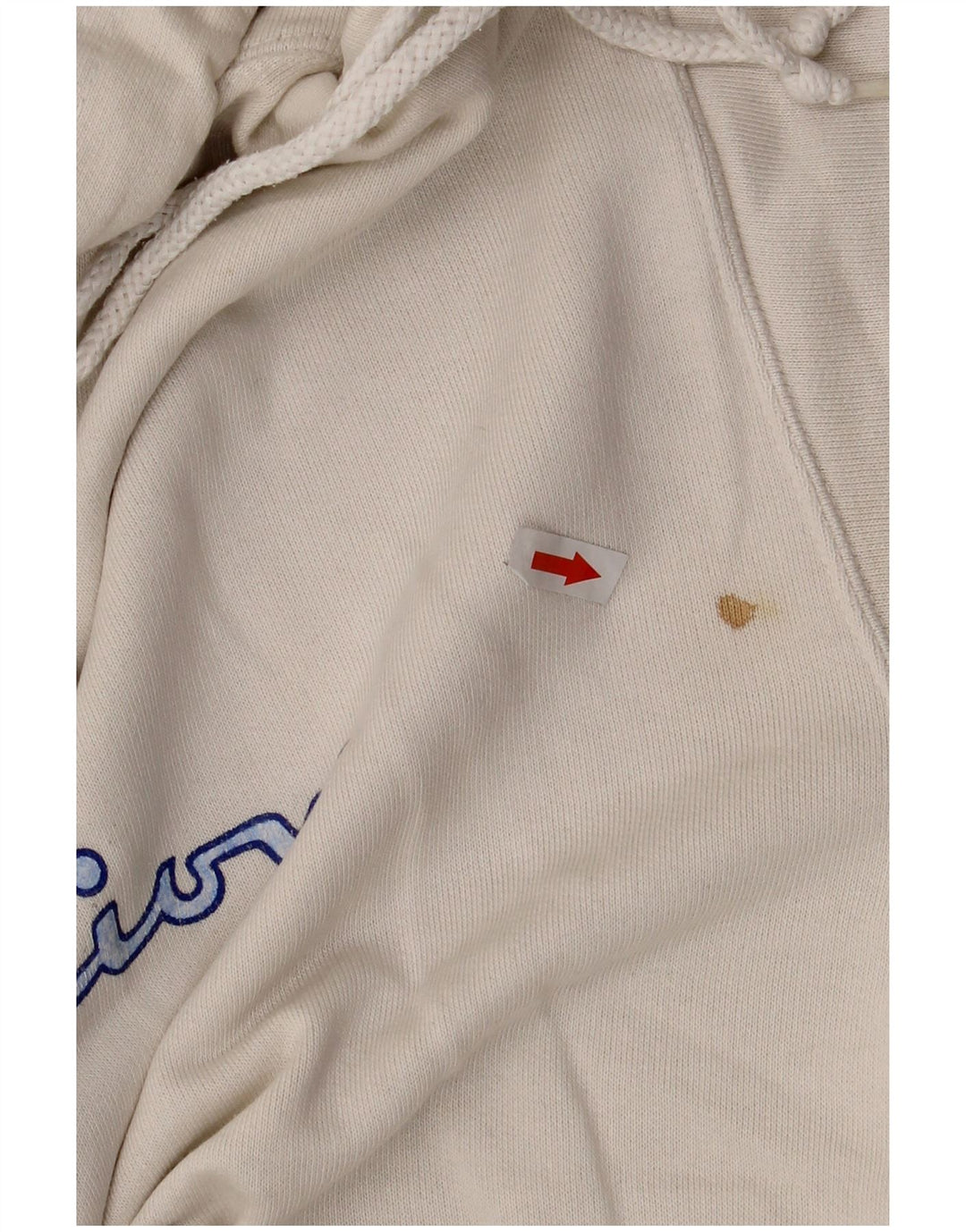 Champion Herre grafisk kortærmet hættetrøje Jumper Medium hvid bomuld