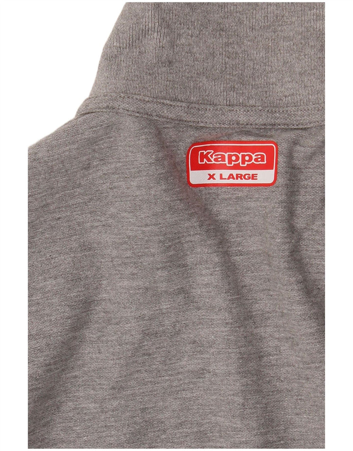 Kappa herre poloshirt XL Grå