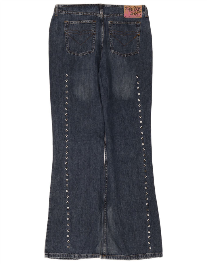 Quiksilver Dame Roxy Flared Jeans US 5 Medium W30 L32 Blå Bomuld