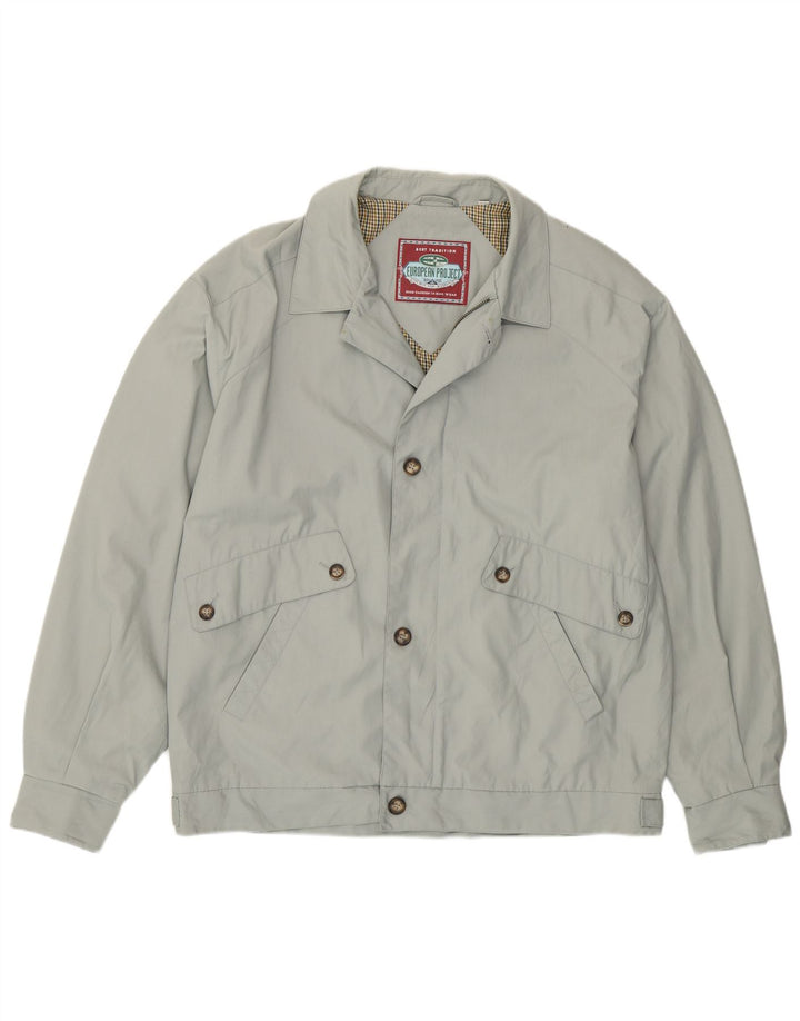 European Project Herre Bomber Jacket UK 40 Large Grå Polyester