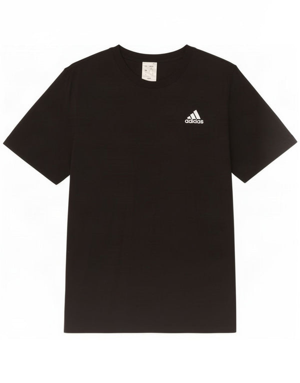 Adidas herre T-shirt top lille sort bomuld