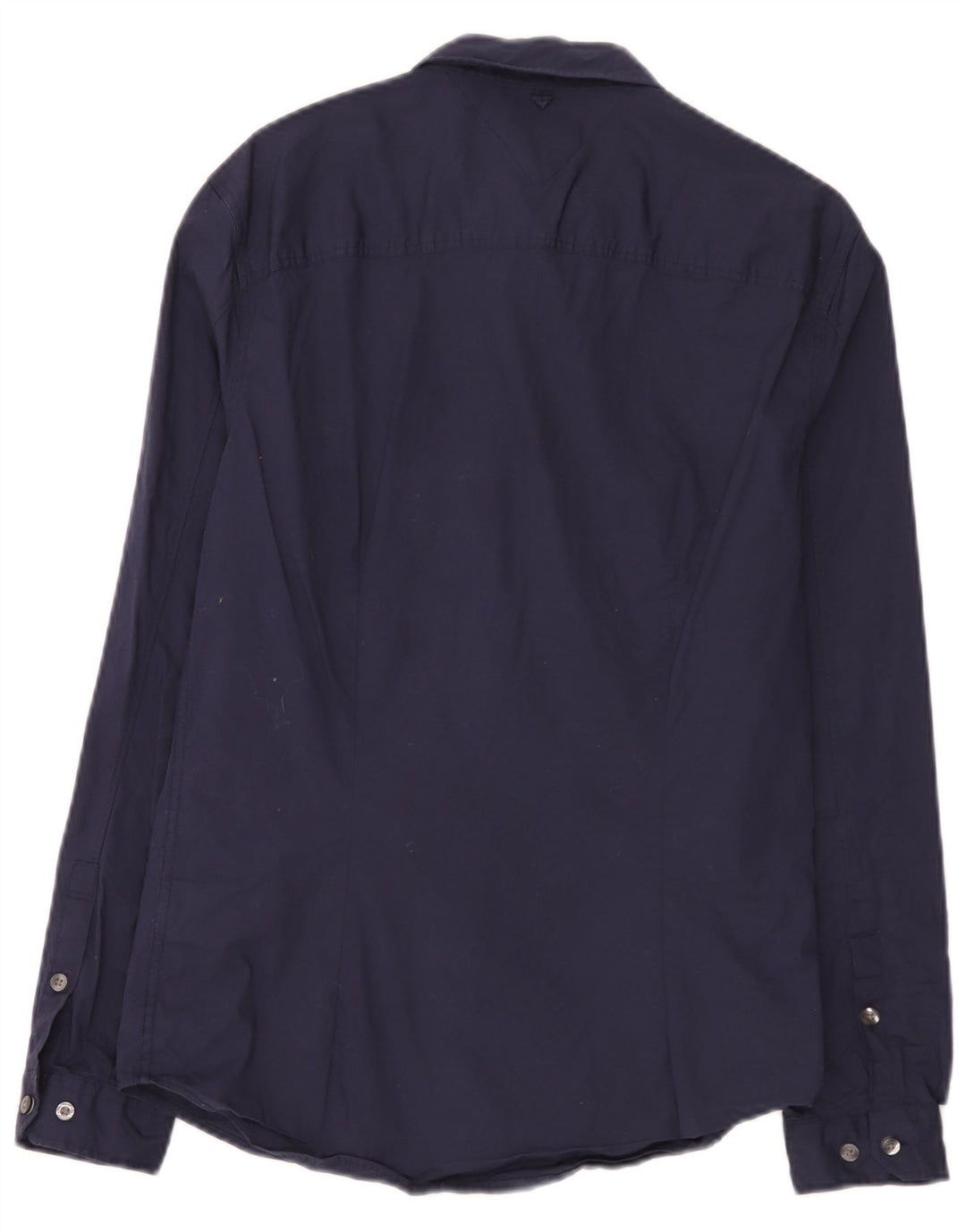 Tommy Hilfiger Herre Slim Shirt Medium Navyblå Bomuld