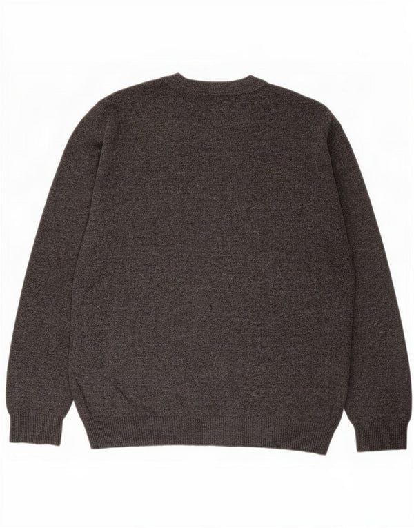 Marlboro Classics Herre Crew Neck Jumper Sweater 2XL Grå Uld