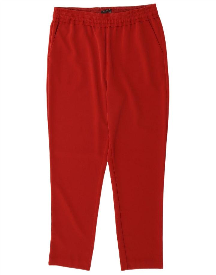 Sisley Womens træningsdragt Bukser UK 14 Medium Red
