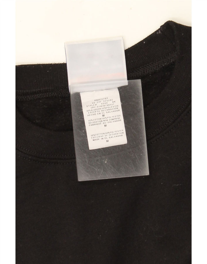 Champion Herre Sweatshirt Jumper Medium Sort Bomuld