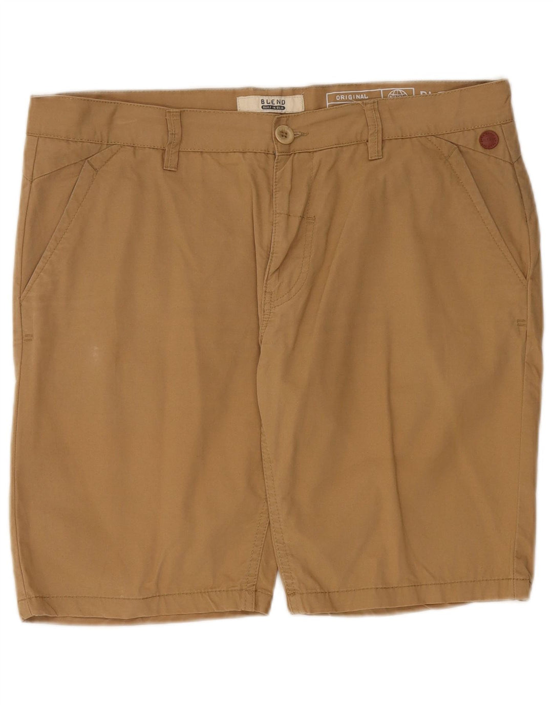 Blend Herre Chino Shorts Large W36 Beige Bomuld